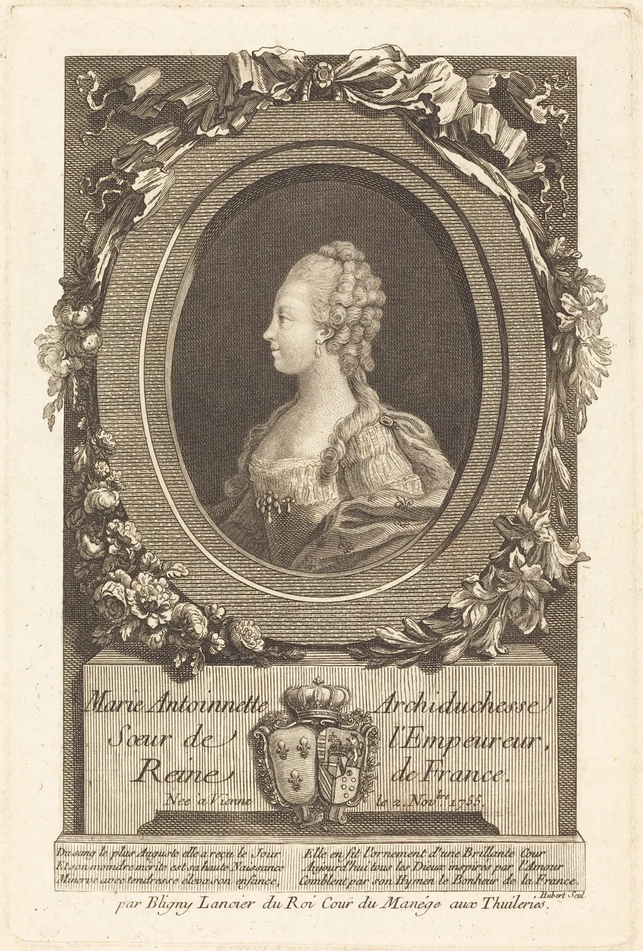 Marie-Antoinette by François Hubert