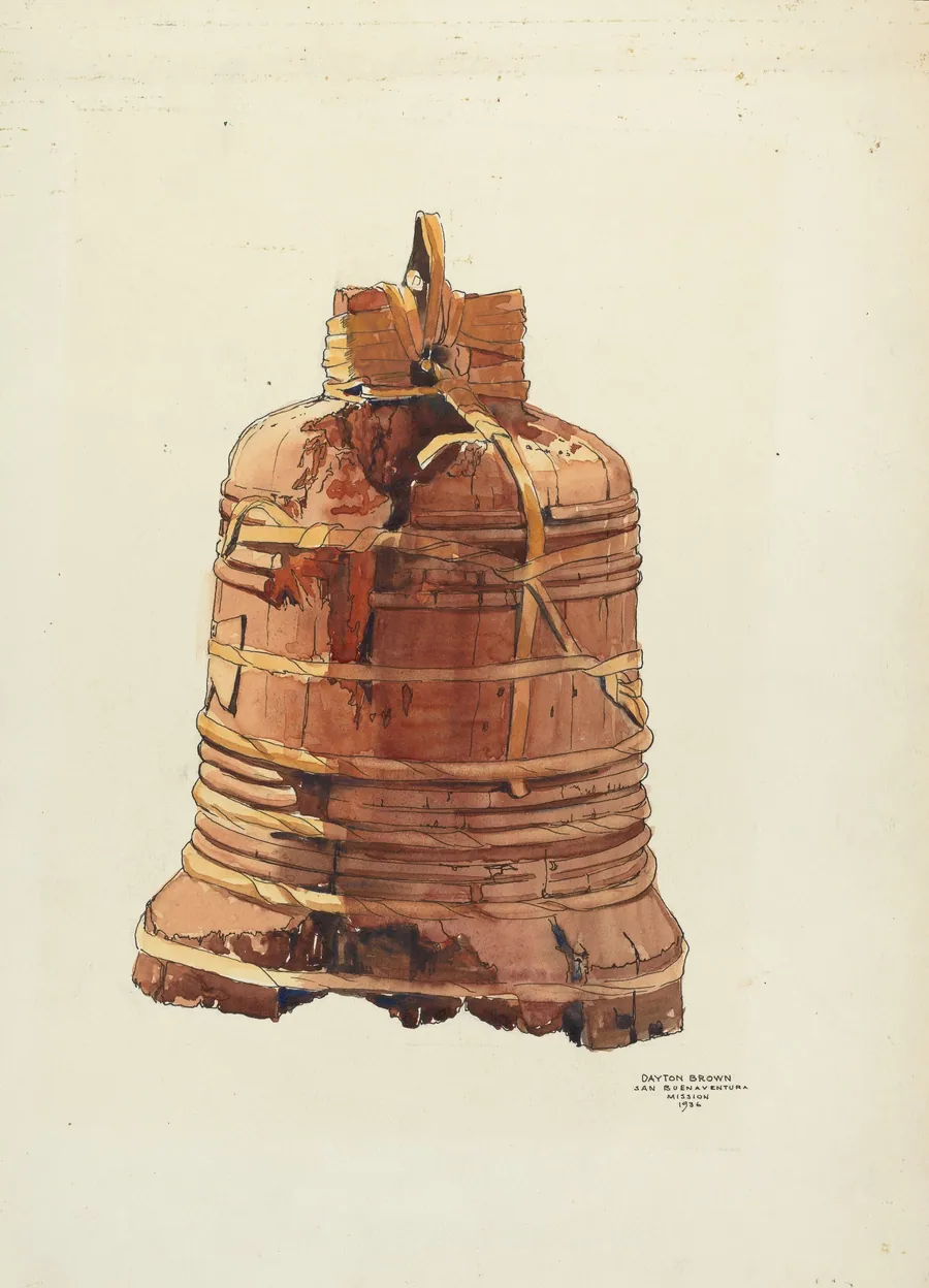 Wooden Bell by Dayton Brown