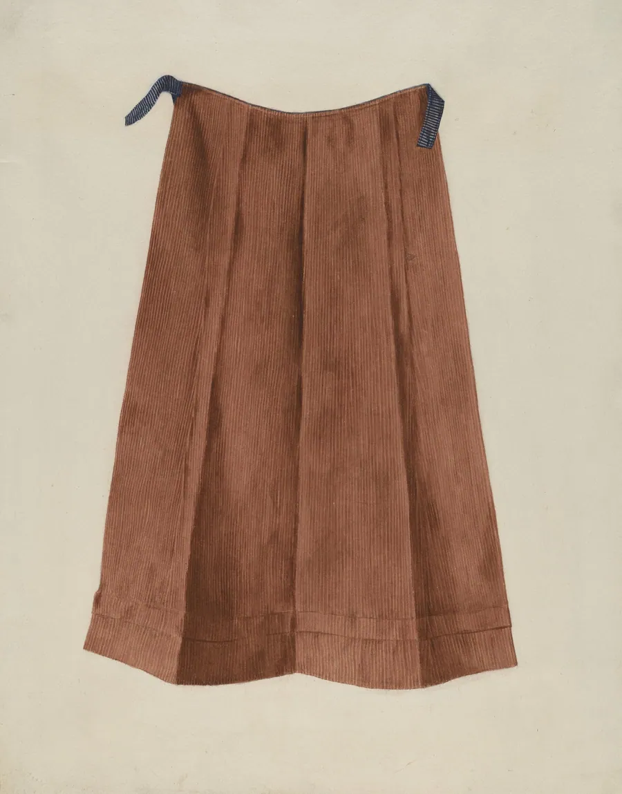 Shaker Woman's Apron by Betty Fuerst
