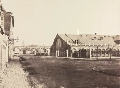 South Gable of the Boulogne Railway Station
