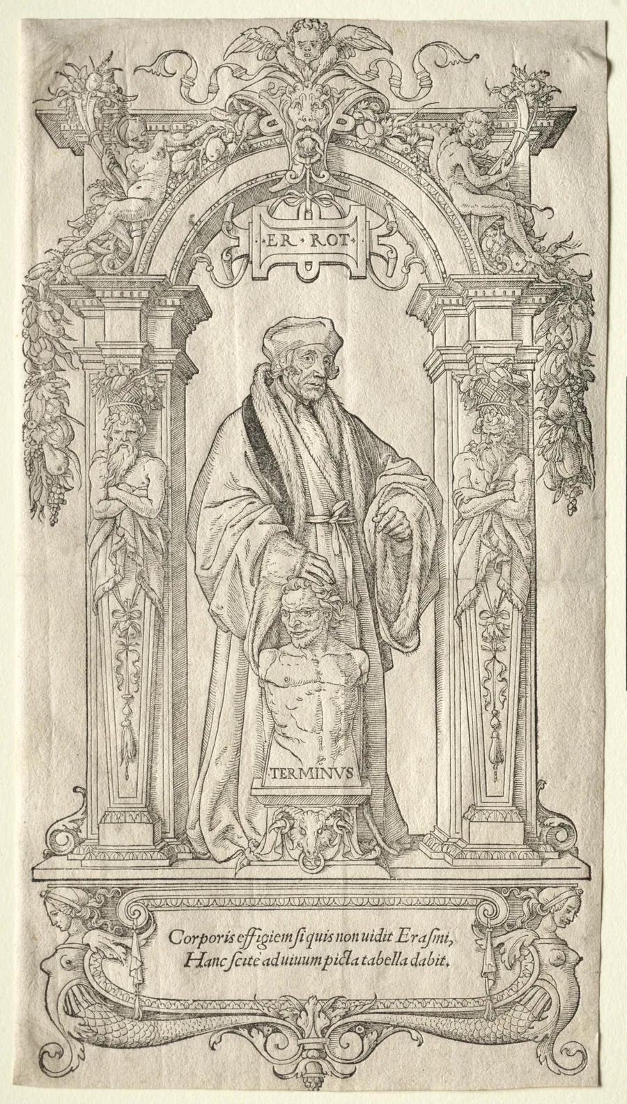 Erasmus of Rotterdam by Hans Holbein the Younger