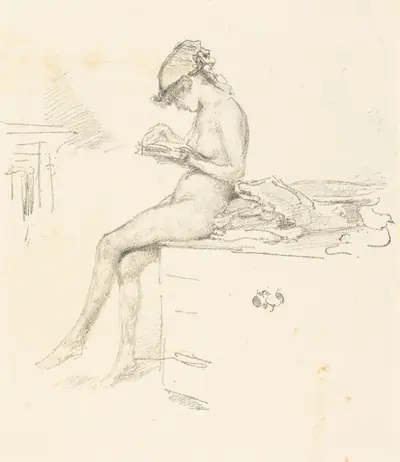 The Little Nude Model, Reading