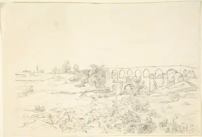 Landscape with Acquaduct near Smyrna