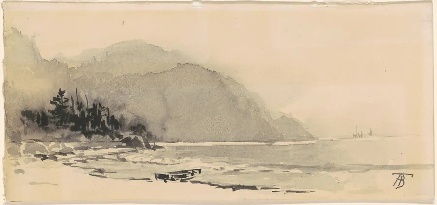 Boat on the Beach by Alfred Thompson Bricher