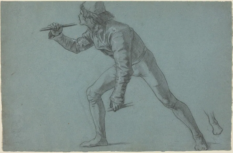 A Boy in Florentine Costume by Thomas Couture