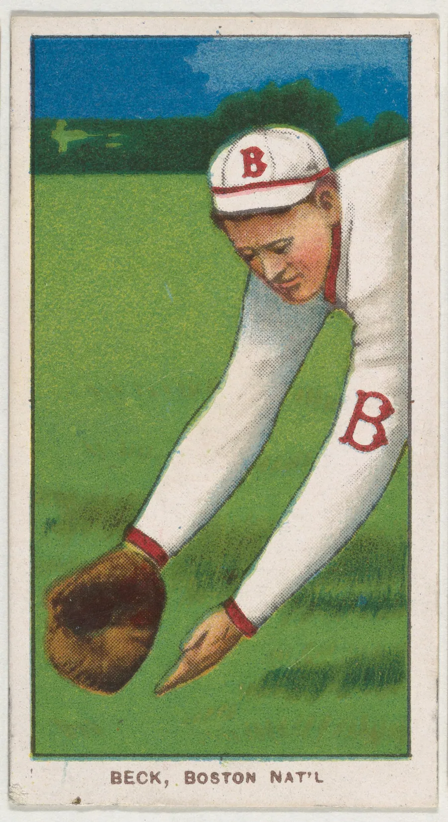 Beck, Boston, National League, from the White Border series (T206) for the American Tobacco Company by American Tobacco Company