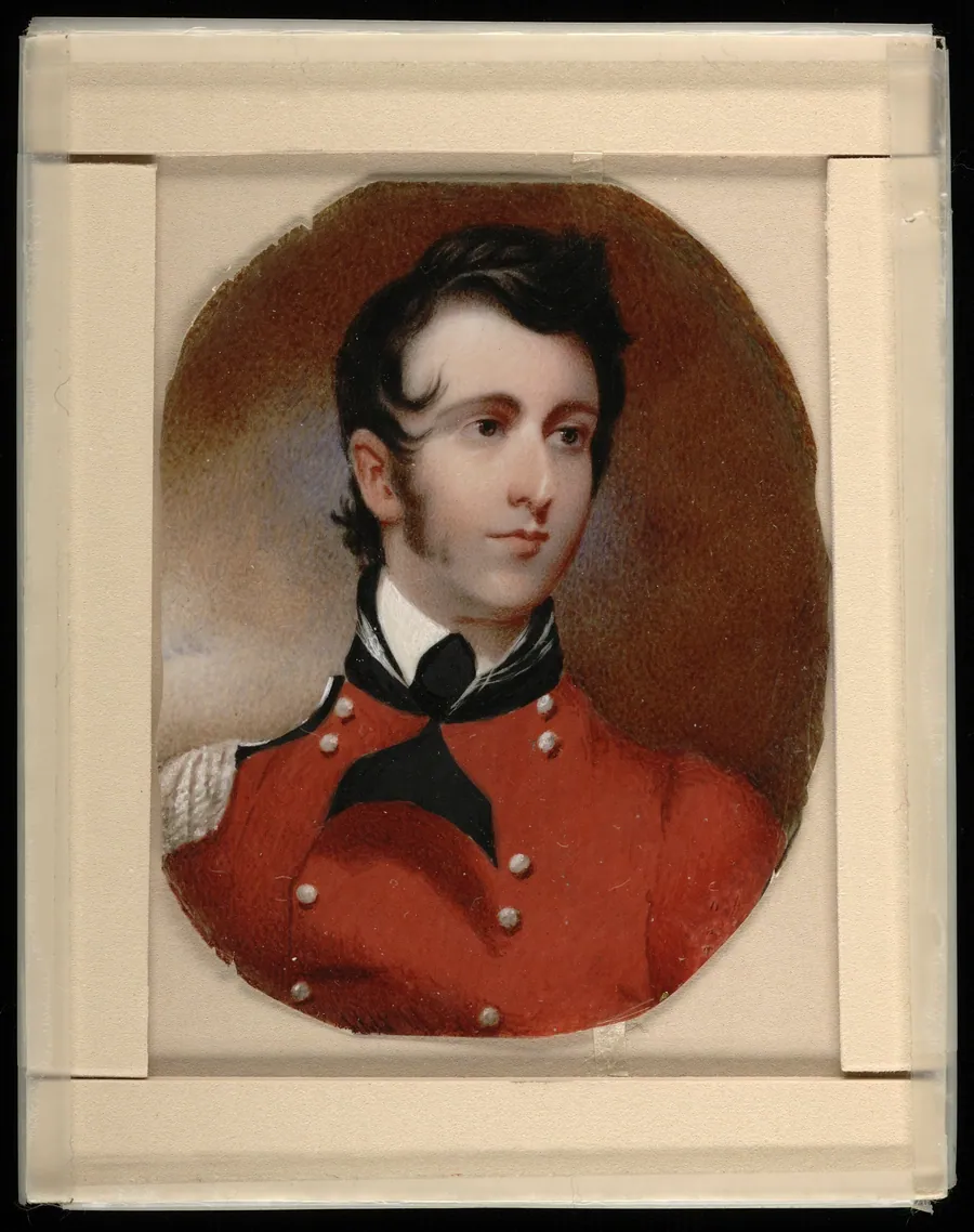 Lieutenant John Trumbull Ray by Thomas Seir Cummings, born Bath, England 1804-died Hackensack, NJ 1894
