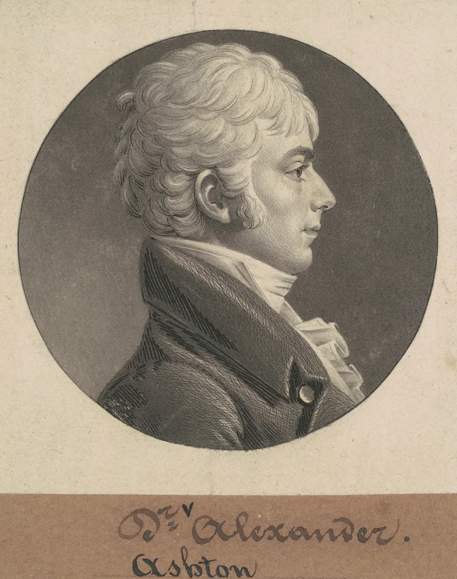 Ashton Alexander by Charles B. J. Févret de Saint-Mémin