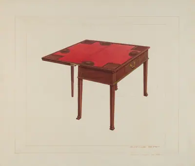 Three Leaf Gaming Table