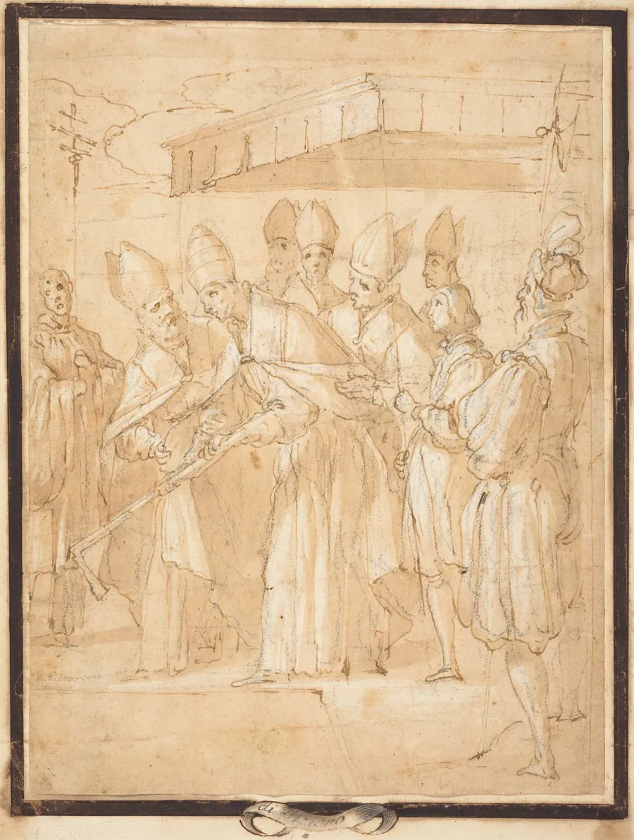 The Founding of Santa Maria Maggiore by Giovanni Battista Ricci