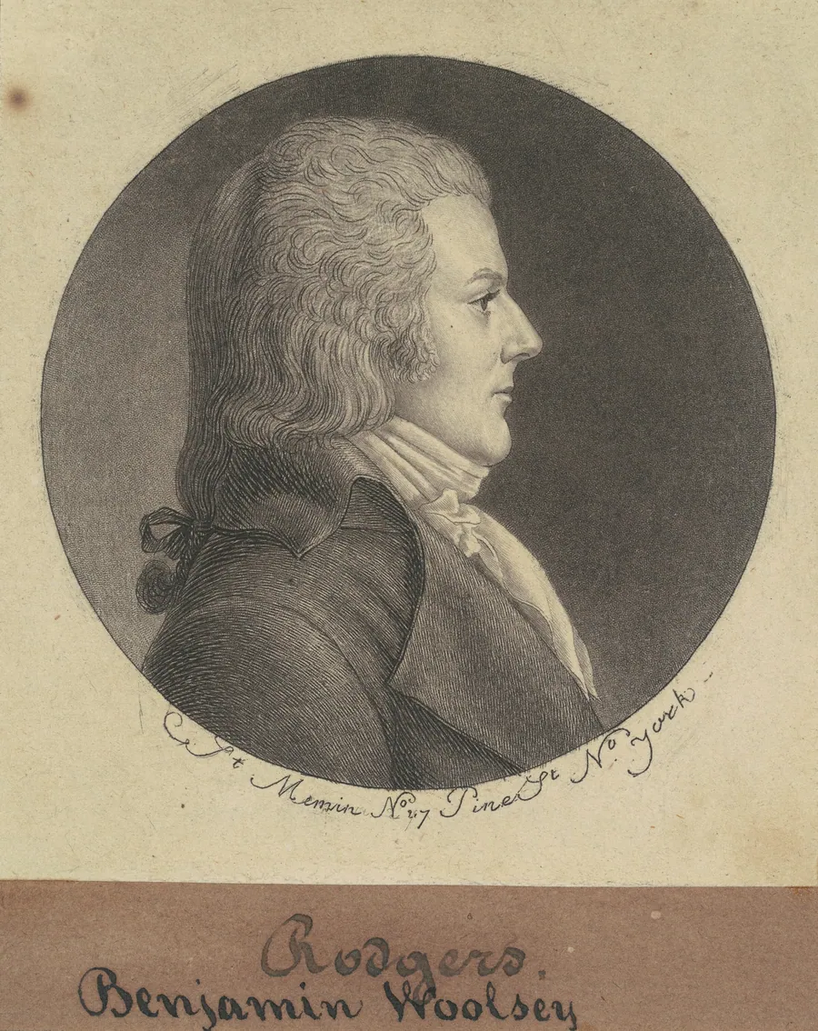 Benjamin Woolsey Rogers by Charles B. J. Févret de Saint-Mémin