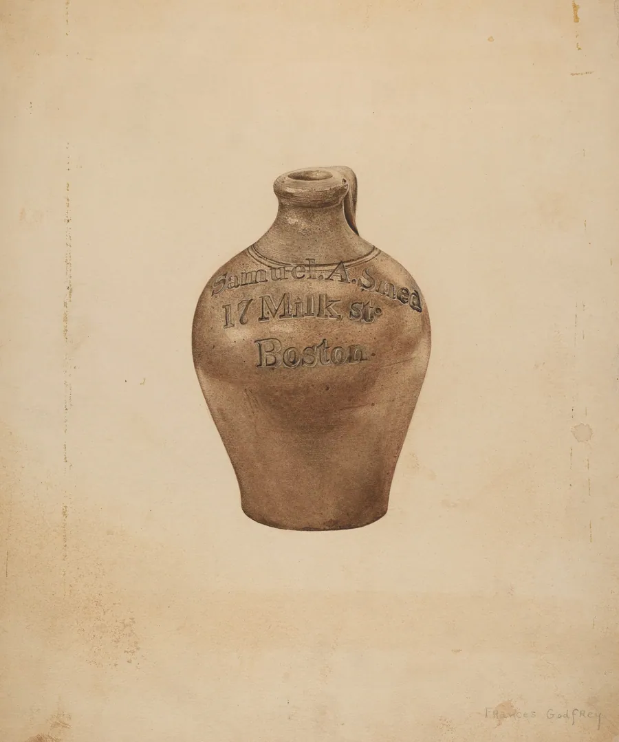 Pottery Jug by Frances Godfrey