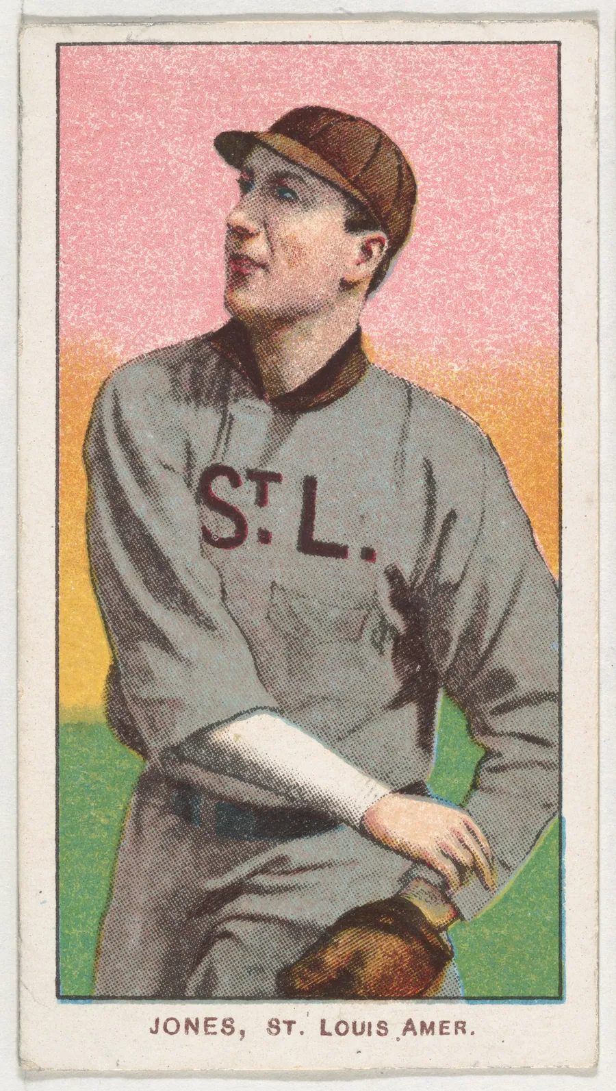 Jones, St. Louis, American League, from the White Border series (T206) for the American Tobacco Company by American Tobacco Company