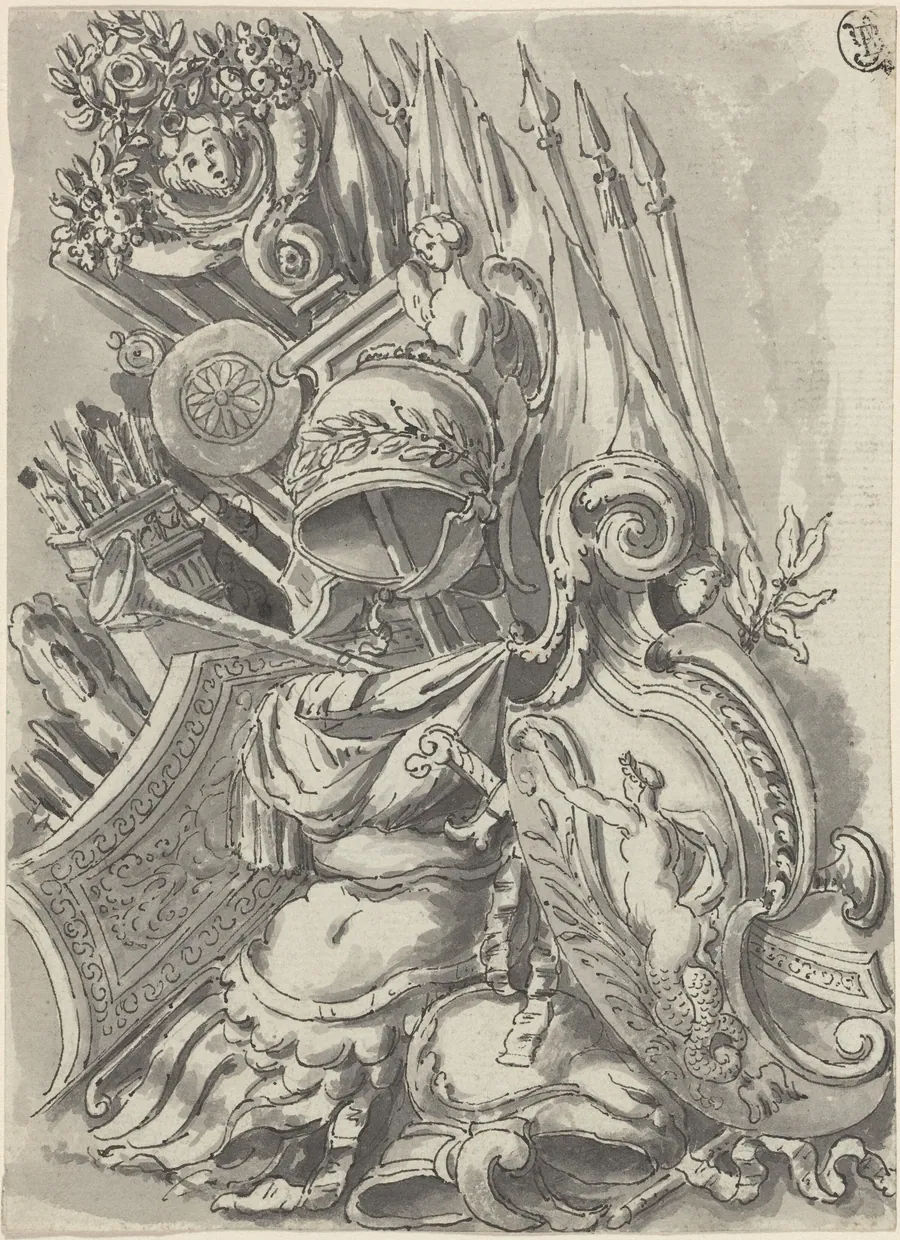 A Trophy of Arms by Jean Lepautre