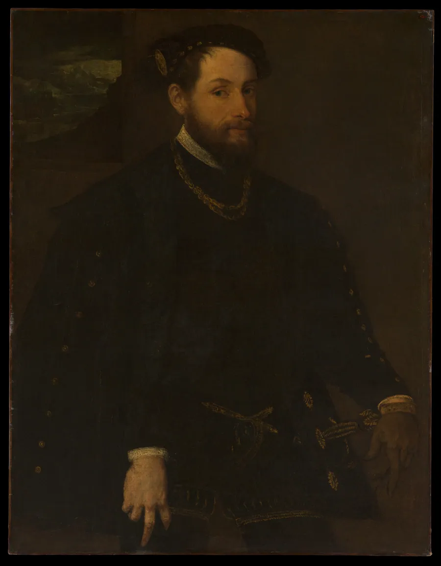 Portrait of a Man by Lambert Sustris