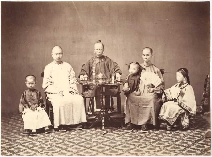 Mandarin with Family by Milton M. Miller