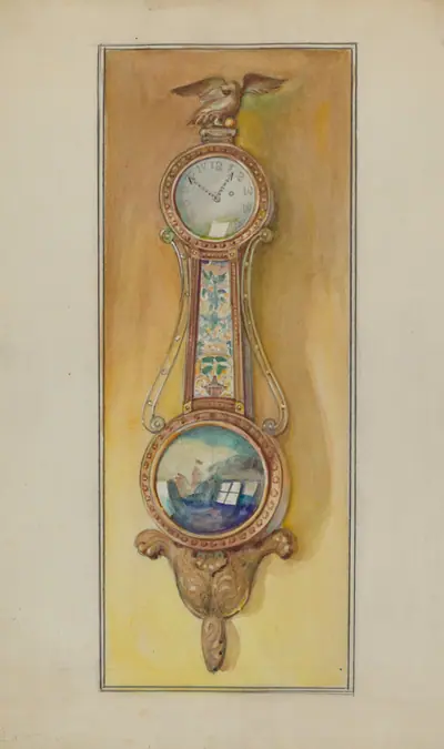 Clock, Girandole
