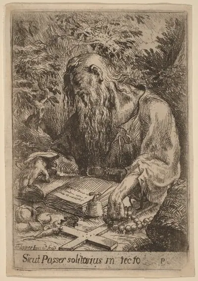 A Hermit Saint