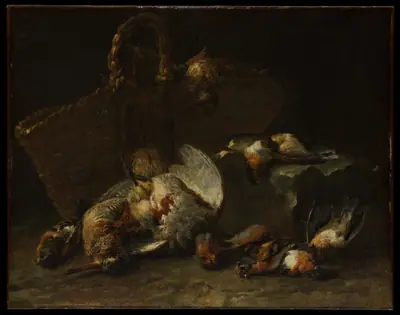 A Basket and Birds