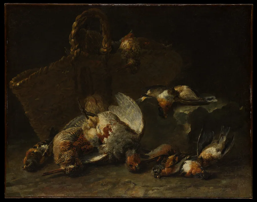 A Basket and Birds by Jan Fyt
