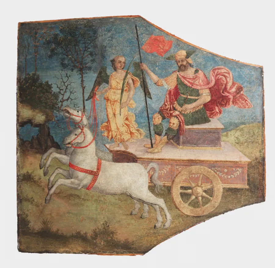 Triumph of Mars by Pinturicchio