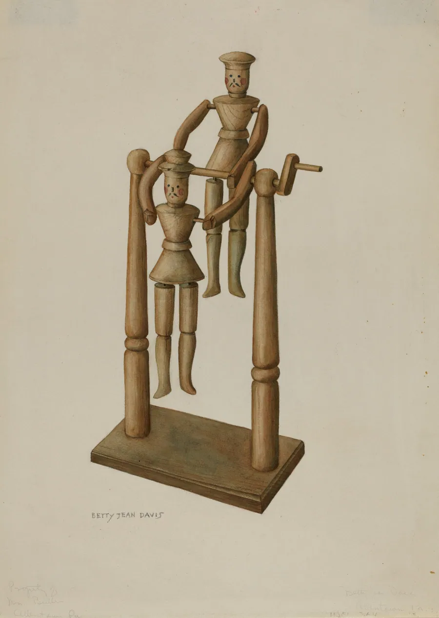 Handcarved Toy by Betty Jean Davis