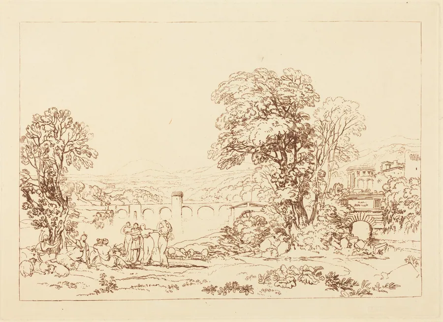 Apuleia in Search of Apuleius by Joseph Mallord William Turner