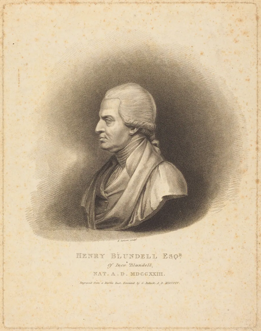 Henry Blundell by Edward Scriven