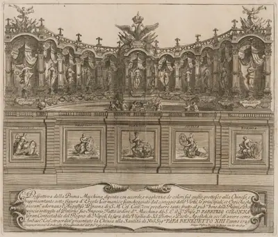 The Prima Macchina for the Chinea of 1729: Hercules Germanicus in the Theater of Virtues