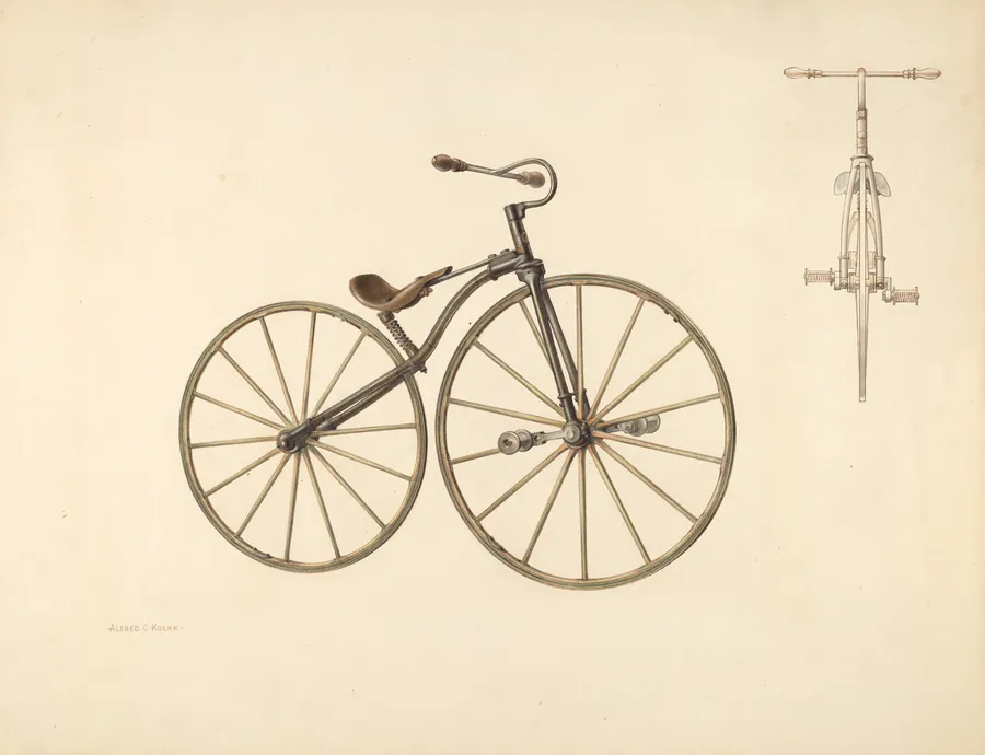 Bicycle by Alfred Koehn