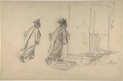 Lawyer on His Way to Court (Se Rendant à l'Audience)
