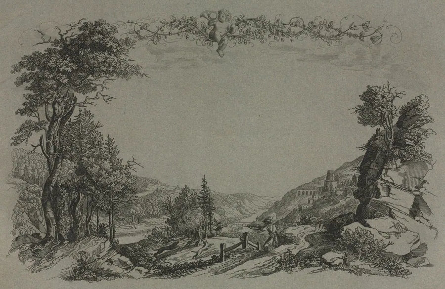 Six Views of Heidelberg Castle by Ernst Fries