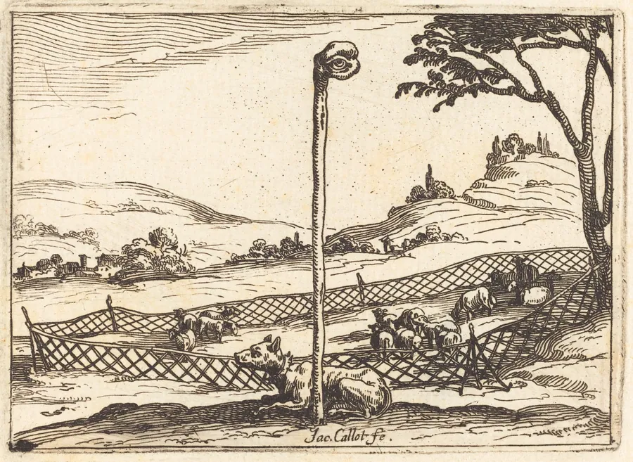 The Vigilant Eye by Jacques Callot