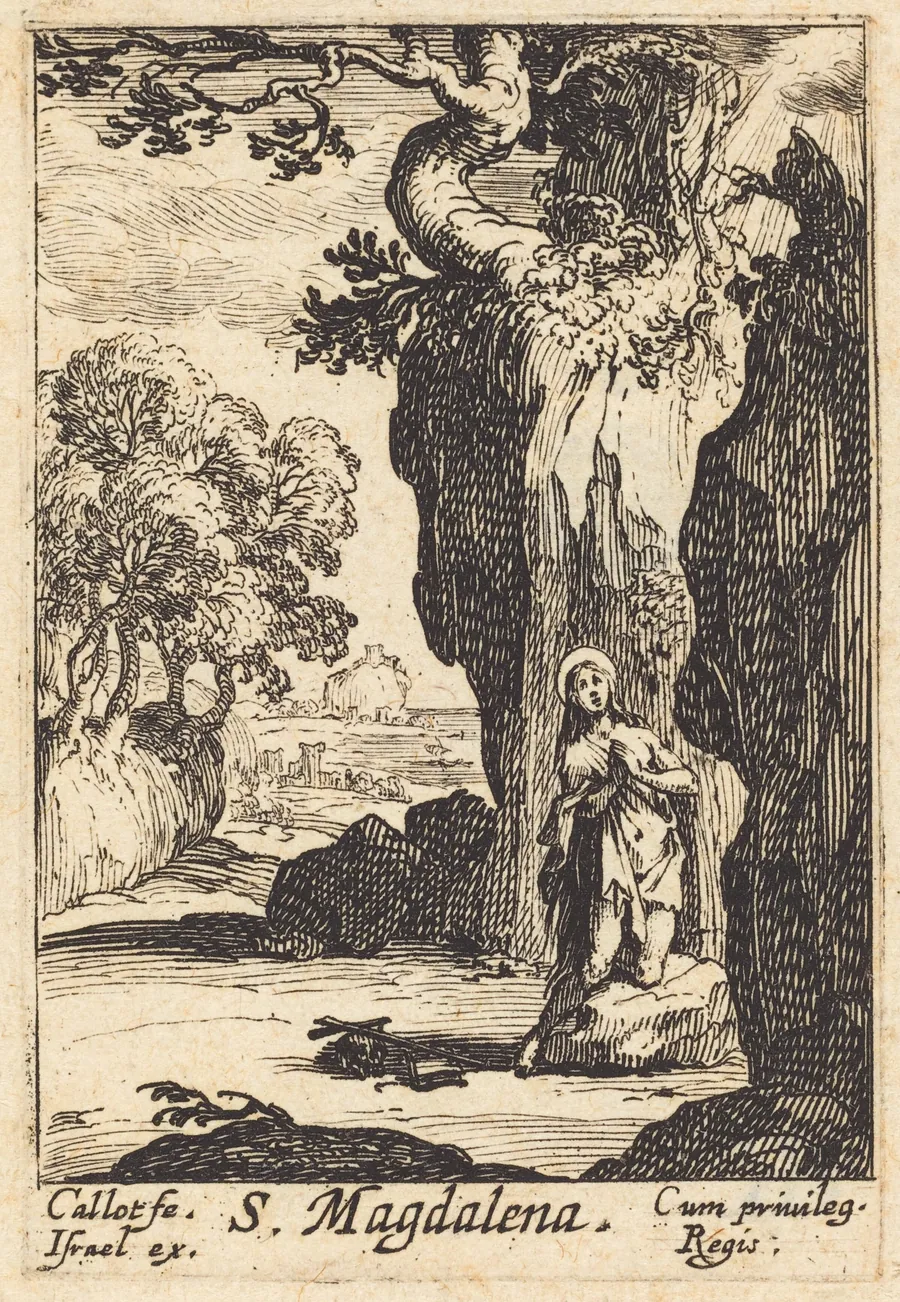 Saint Mary Magdalene by Jacques Callot