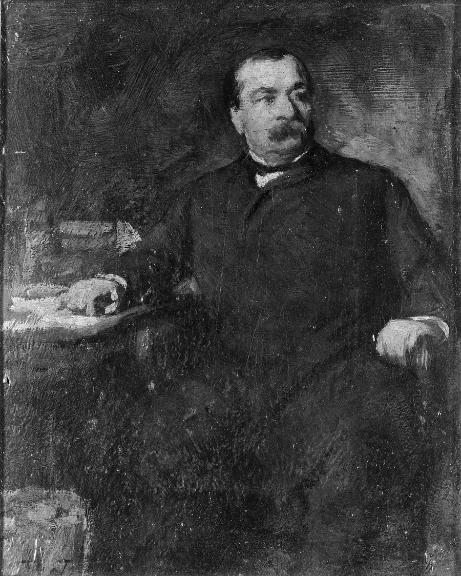Grover Cleveland by Eastman Johnson