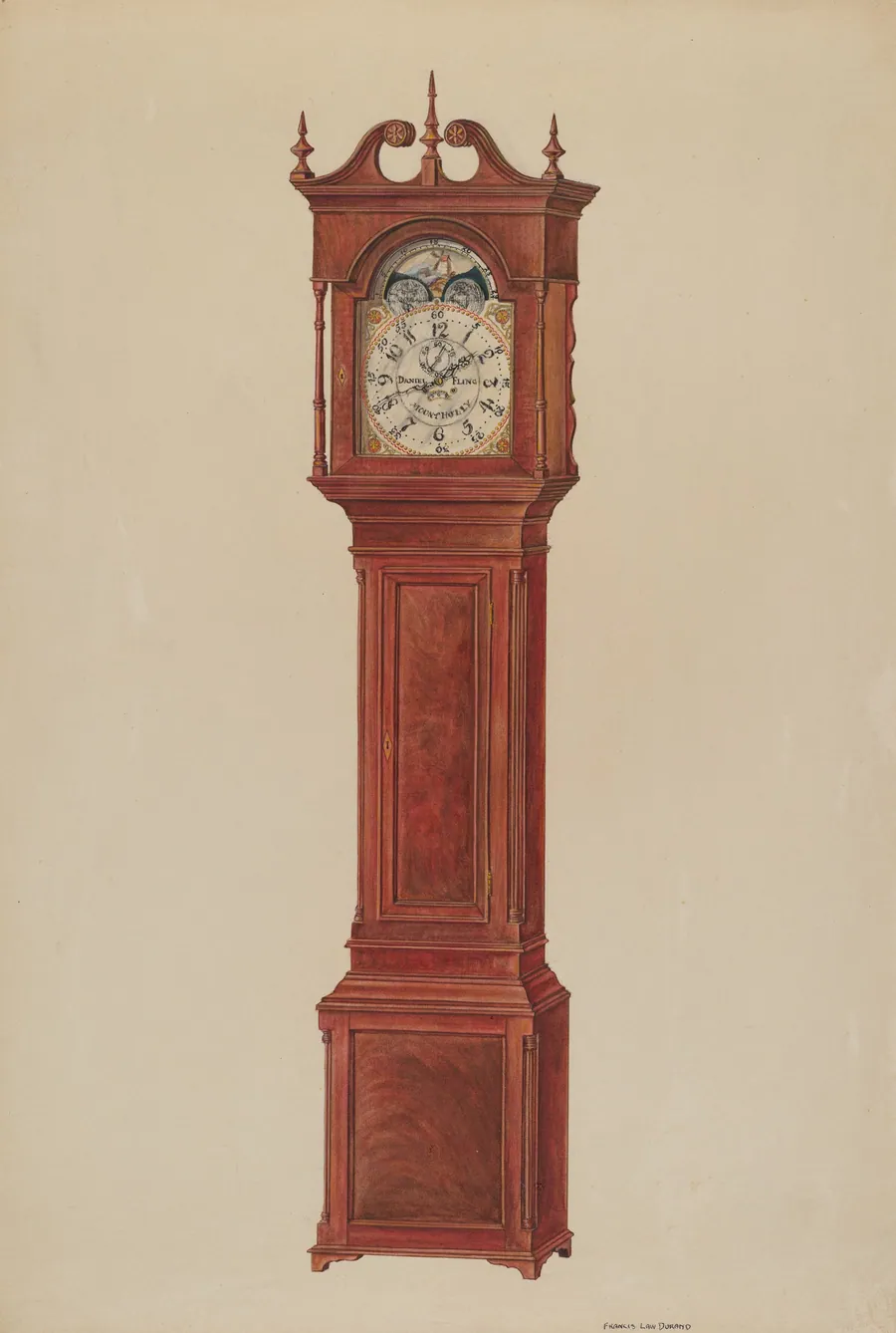 Grandfather's Clock by Francis Law Durand