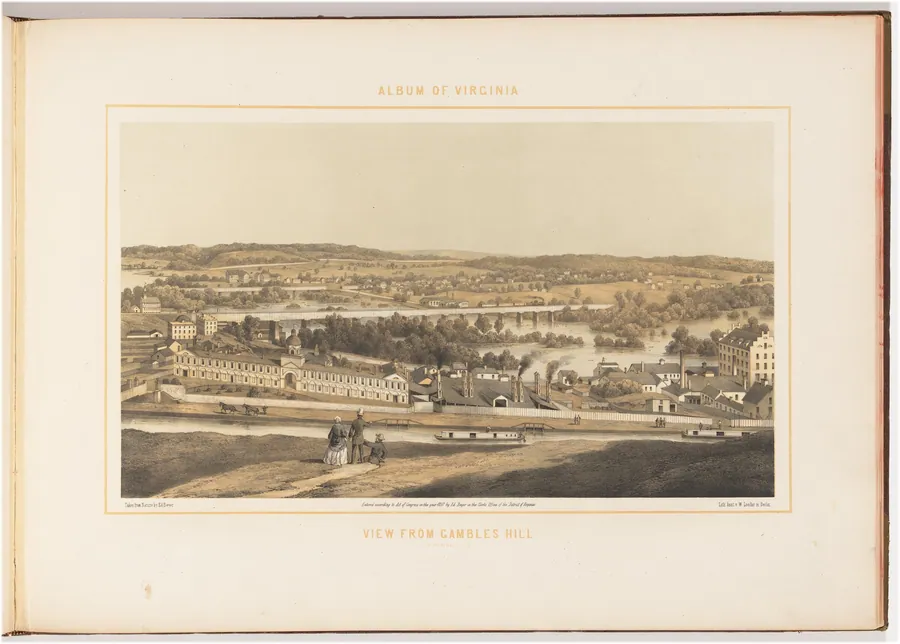 View from Gambles Hill by Edward Beyer