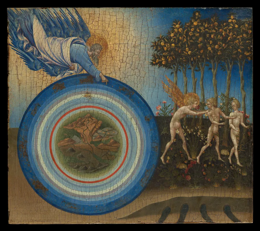 The Creation of the World and the Expulsion from Paradise by Giovanni di Paolo (Giovanni di Paolo di Grazia)