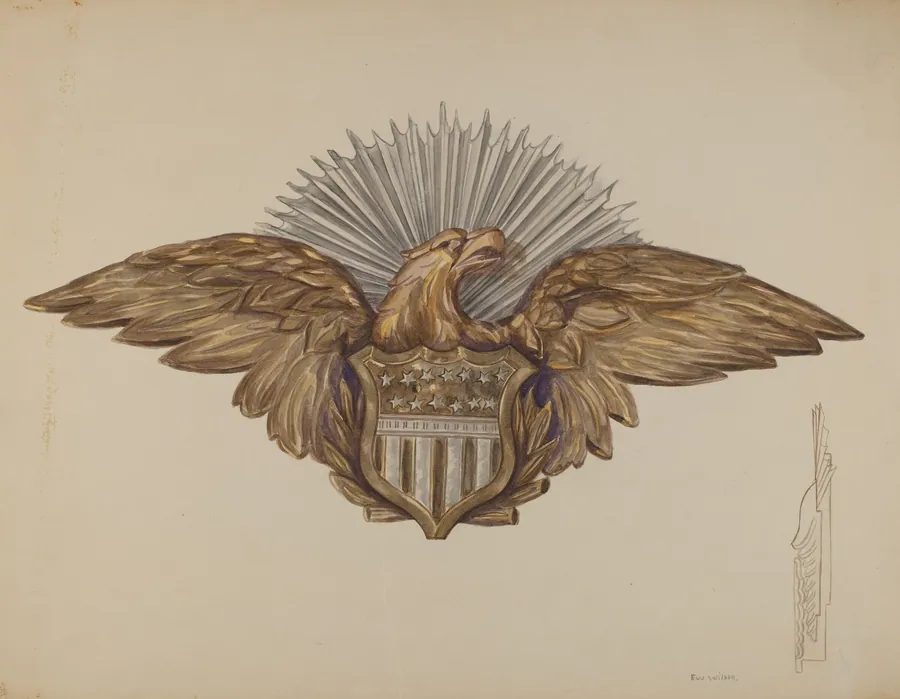 Eagle Emblem by Eva Wilson