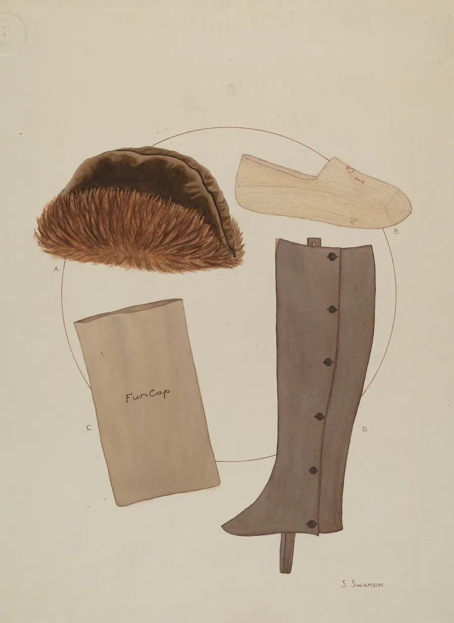Costume Accessories: Worn by T. Jefferson by Syrena Swanson
