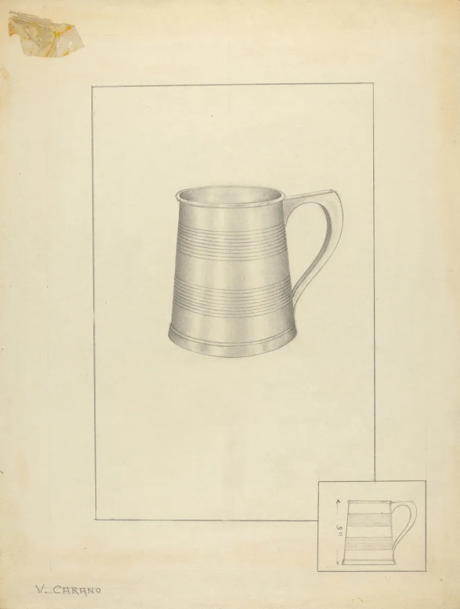 Silver Mug by Vincent Carano