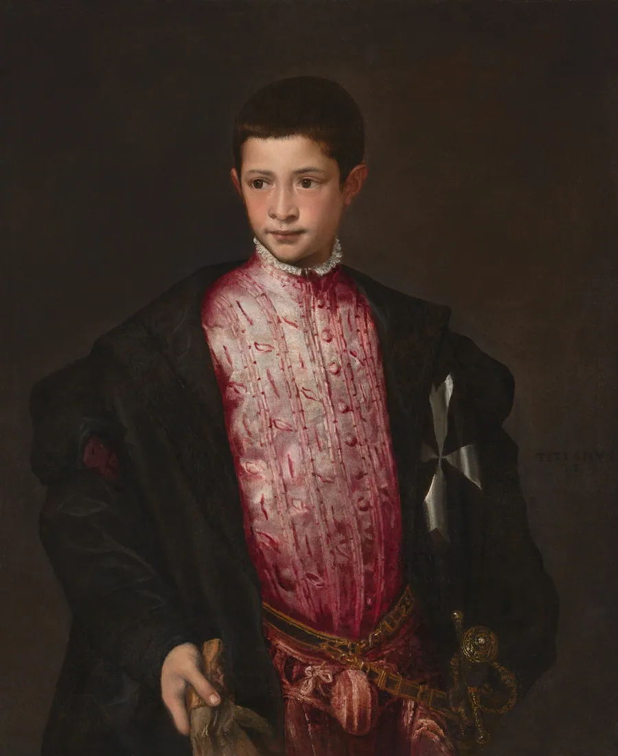 Ranuccio Farnese by Titian