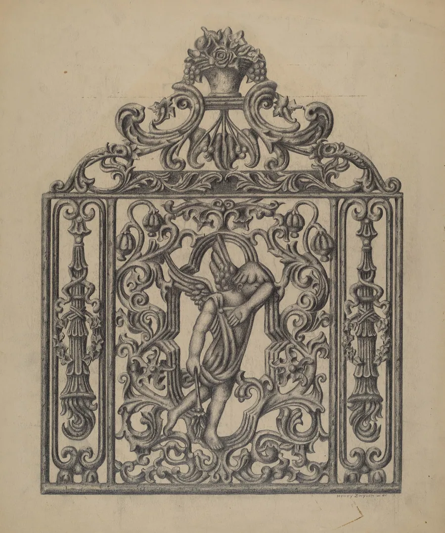 Cast Ornament by Henry Zwysen