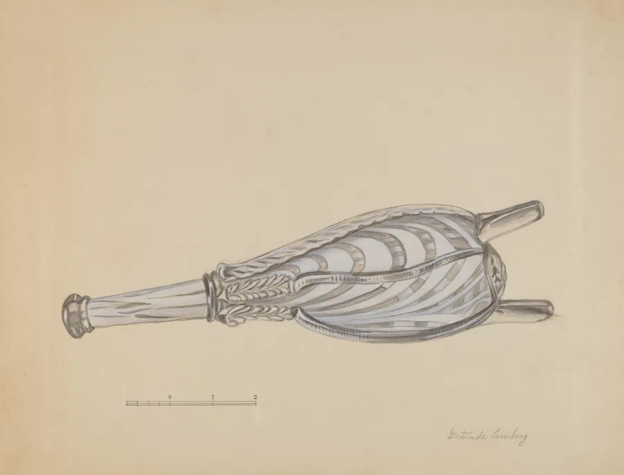 Bellows Bottle by Gertrude Lemberg