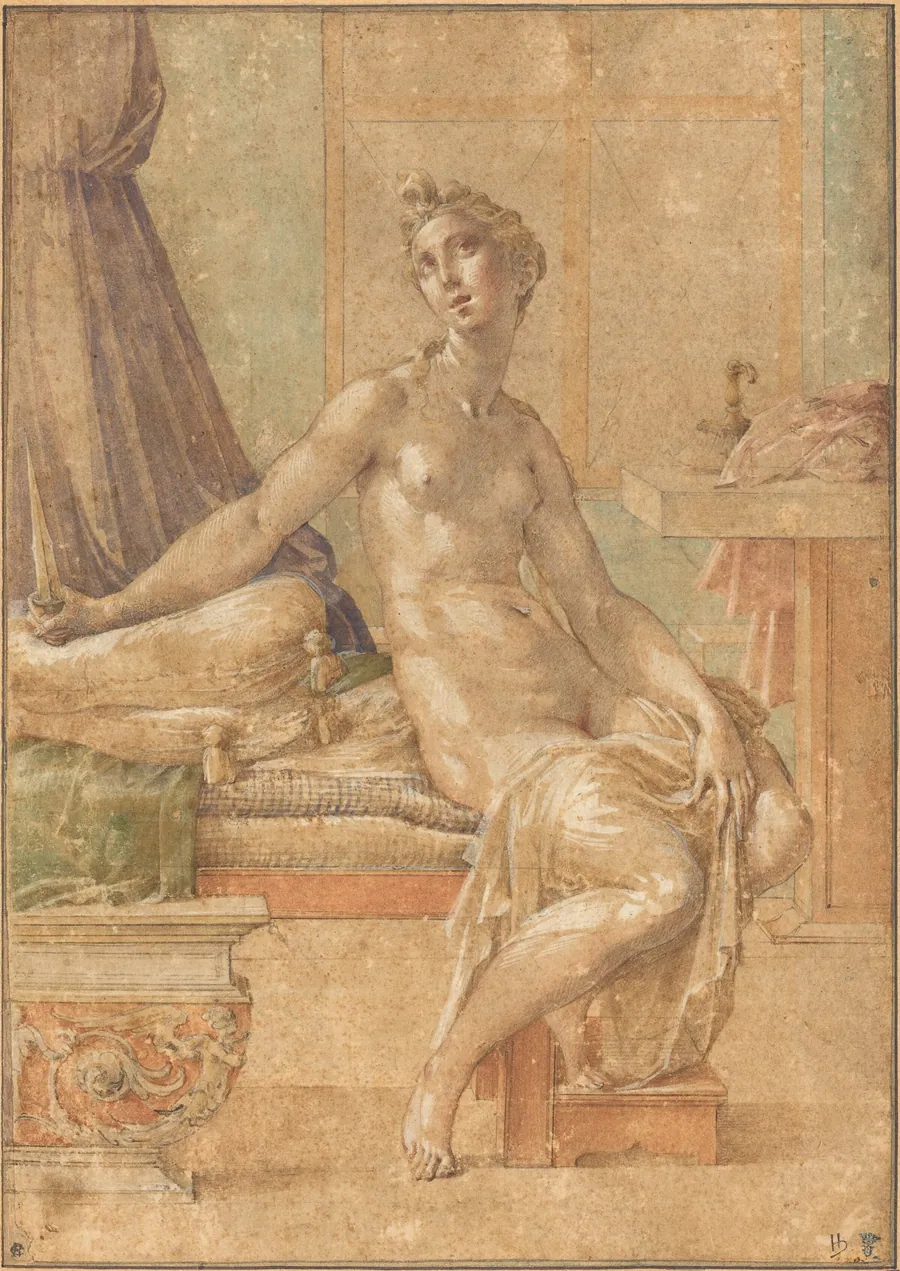 Lucretia by Parmigianino