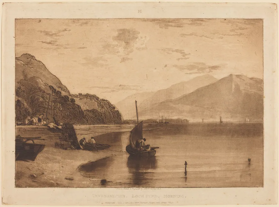 Inverary Pier by Joseph Mallord William Turner
