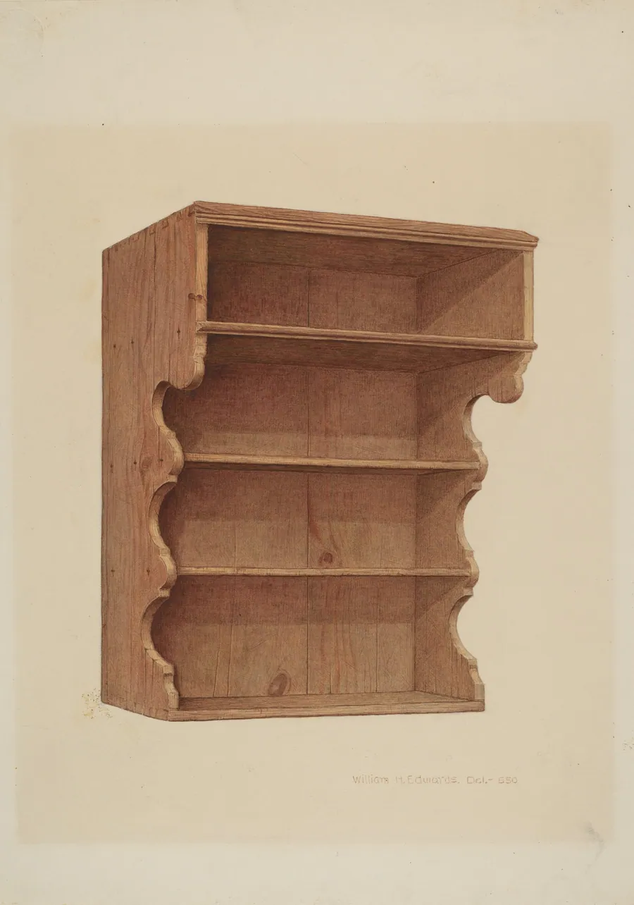 Hanging Shelf by William H. Edwards