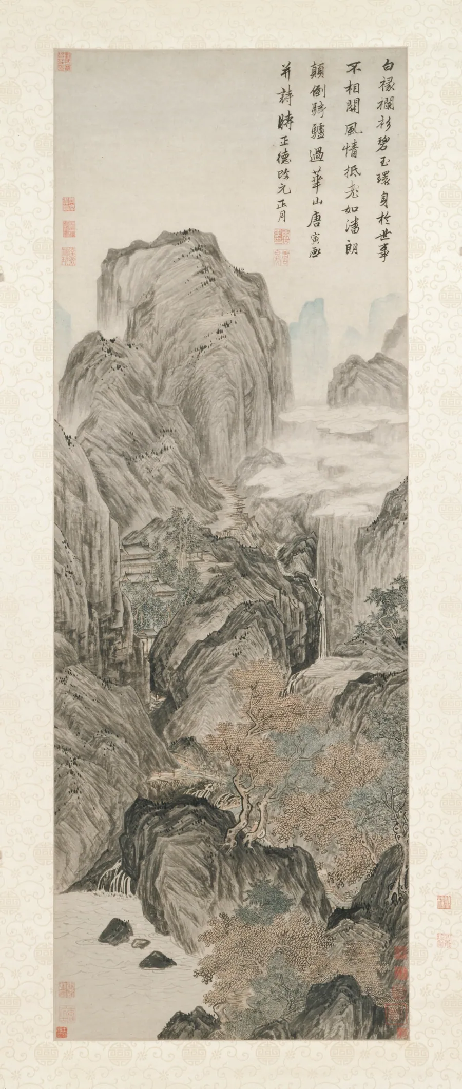 Mount Hua by Tang Yin