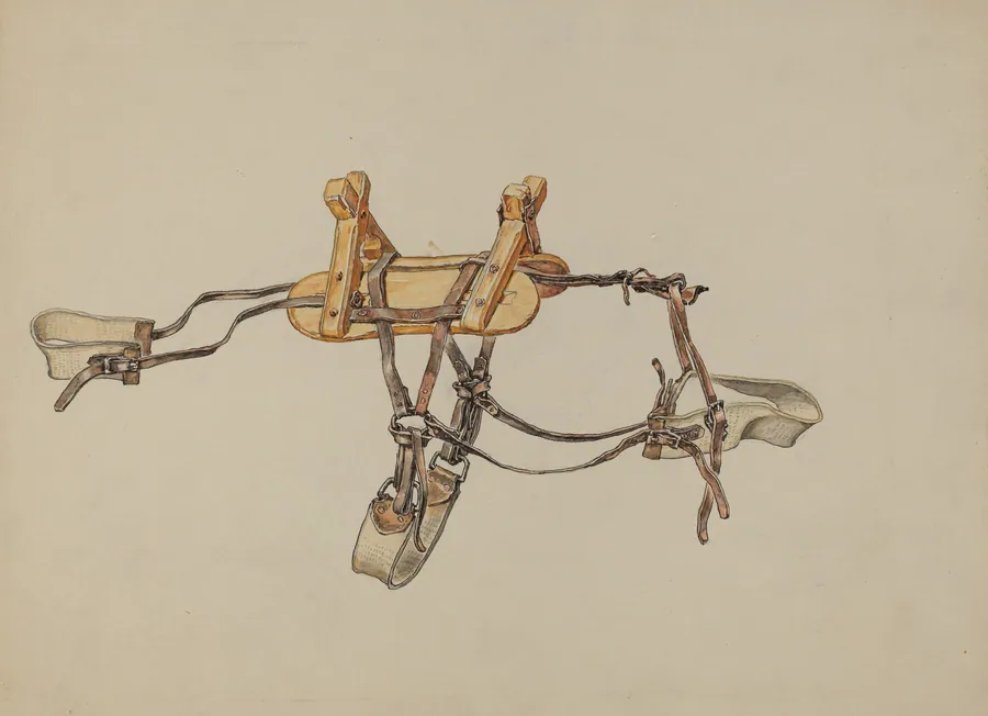 Full Rigged Pack-Saddle by American 20th Century