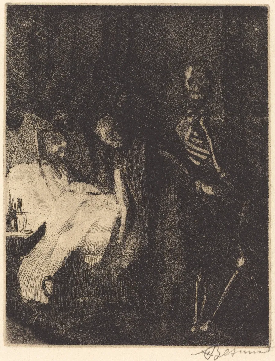 Importunate (Importune) by Albert Besnard